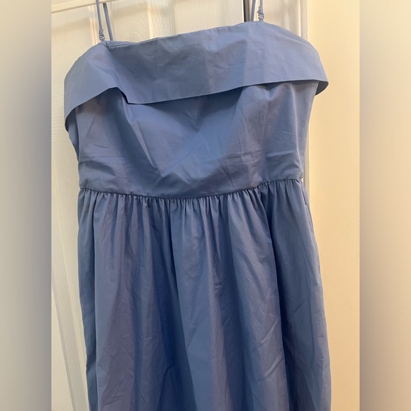 Zara Blue Cotton Dress with Adjustable & Removable
Straps Size M - Picture 5 of 8